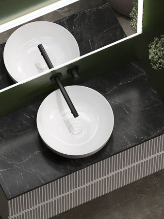 Тумба под раковину Sancos SNOB R SNR100W 100х40 подвесная цвет белый