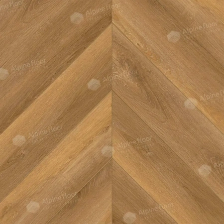 SPC ламинат Alpine Floor Chervon Alpine ECO 18-18 MC Баварский лес Chevron толщина 0.5 см 43 класс 600х127
