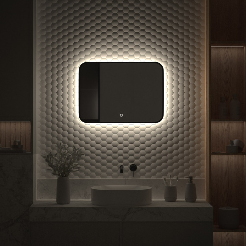 Зеркало в ванную Defesto AURA DF 2964SH 70х50 - фото 5