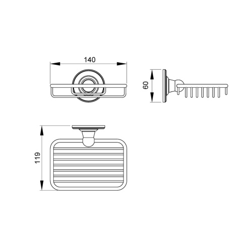 Мыльница Timo Nelson 160023/02 - фото 2