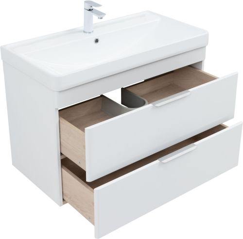 Тумба под раковину Aquanet Ирис new 00336311 88,9х45,7х57,2 подвесная - фото 2