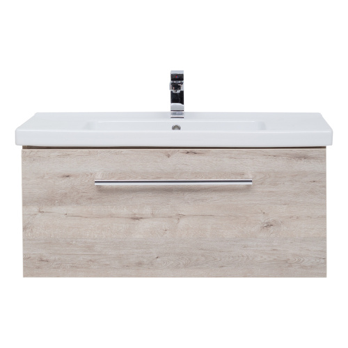 Тумба под раковину Dreja Big Inn 77.0206D 96х43х46 подвесная цвет дуб кантри - фото 3