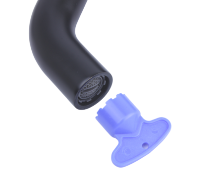 Смеситель Bronze de Luxe SCANDI 1452B на раковину черный