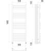 Полотенцесушитель водяной Terminus 4670078530783 55х140 хром