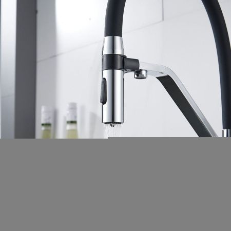 Смеситель для кухни Shevanik S278 на мойку хром
