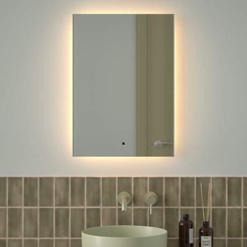 Зеркало с подсветкой Defesto GLOW DF 2514R 50x70 - фото 3