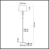 Торшер Odeon Light Homi (Хоми) 5040/1F