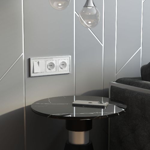 Розетка с заземлением Werkel 4690389197314 - фото 2