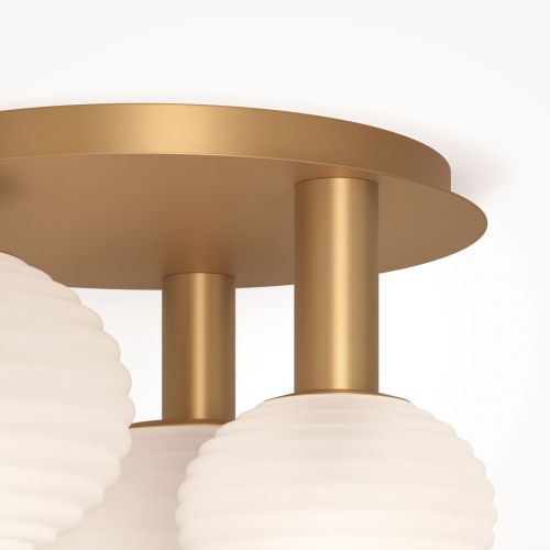 Светильник потолочный Maytoni Reels MOD268CL-03G - фото 5