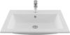Раковина из искусственного камня Aquanet Электра 00326510 70х50 полувстраиваемая цвет белый 1 отверстие под смеситель