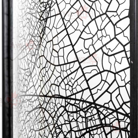 Душевой уголок AvaCan HB90 90х90 стекло тонированное профиль черный без поддона