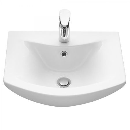 Раковина керамическая Onika Балтика 1WH501701 50х40 накладная цвет белый 1 отверстие под смеситель