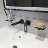 Смеситель IDDIS Slide SLIBL00i65 встраиваемый в стену черный