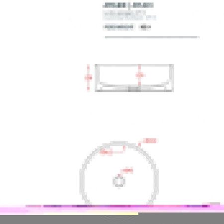 Раковина Artceram Atelier ATL001 37 00 denim САЛОН 40 см накладная цвет серый без отверстий под смеситель