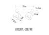 Спот Arte Lamp Amaks (Амакс) A8028PL-2WH