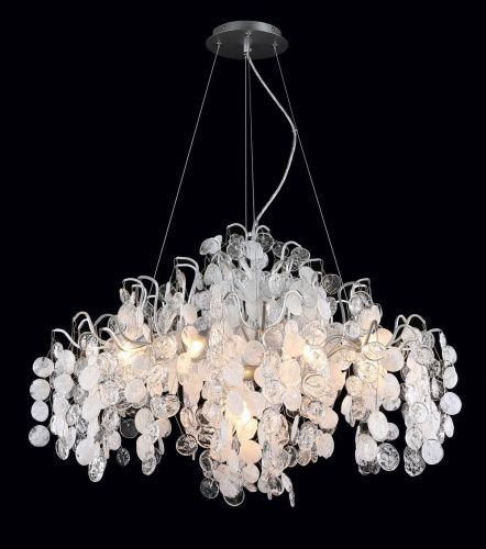 Люстра подвесная Crystal Lux Tenerife (Тенерифе) Tenerife SP9 Silver - фото 3