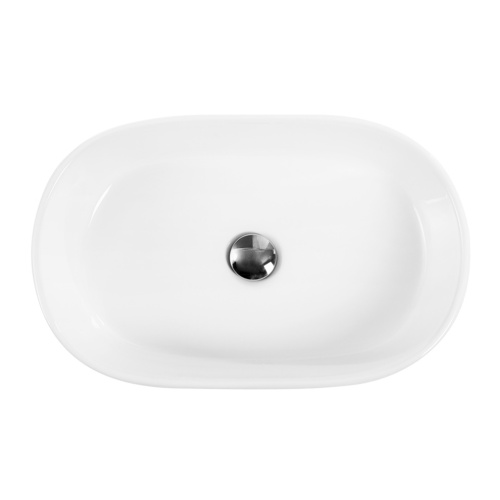 Раковина BelBagno 35 см BB1048 накладная цвет белый глянцевый - фото 2