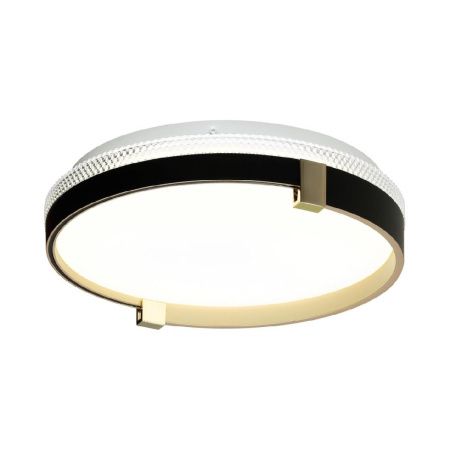 Настенно-потолочный светильник Sonex Olidi black (Олиди блацк) 7647/CL
