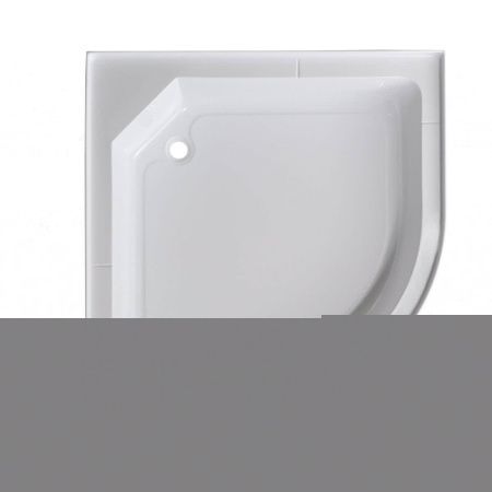 Душевая кабина AvaCan D D3080N 80х80 четверть круга без крыши ориентация универсальная