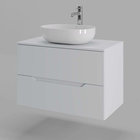 Тумба с раковиной Orange Line Li-80TuwMDF+B05-480W 80х50