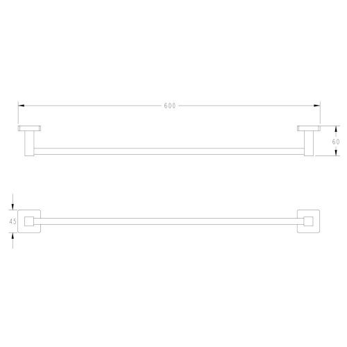 Полотенцедержатель Fashun A2601-17 - фото 3