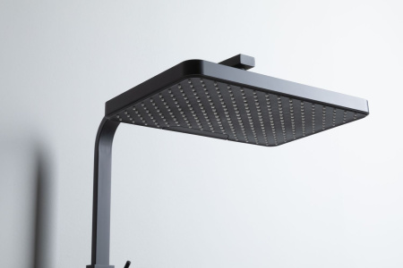 Душевая стойка Allen Brau Infinity 5.21030-31 настенная цвет черный