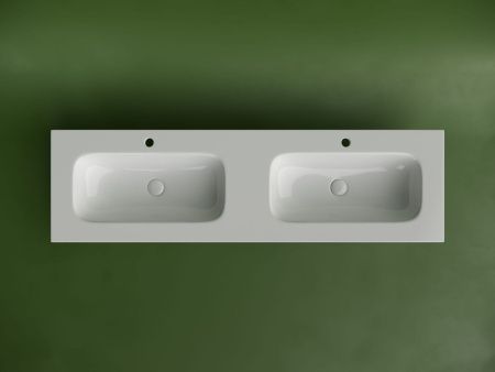 Раковина из сантехнического фарфора Ceramica Nova GRACE CN7023 160х50 накладная цвет белый