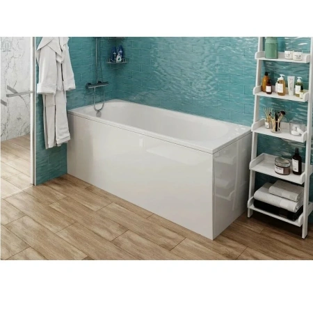 Ванна акриловая Vagnerplast Kasandra VPBA165KAS2X-04 165х70 пристенная прямоугольная без каркаса