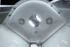 Душевая кабина Royal Bath HKST RB100HKST-WT 100х100 четверть круга с крышей ориентация универсальная