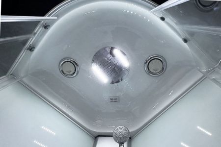Душевая кабина Royal Bath HKST RB100HKST-WT 100х100 четверть круга с крышей ориентация универсальная