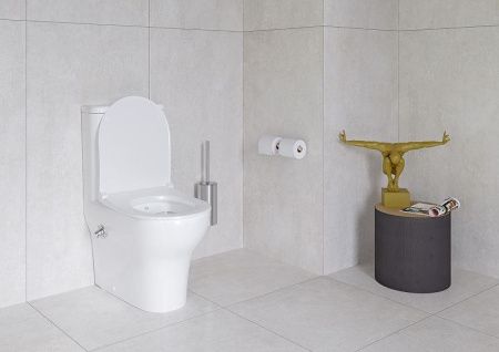 Унитаз напольный с бачком Vitra Zentrum 9012B003-7226 белый с сиденьем микролифт