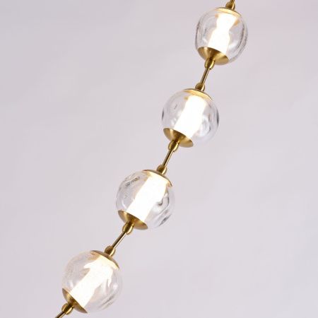Светильник подвесной Delight Collection OD2437A-16 brass/clear