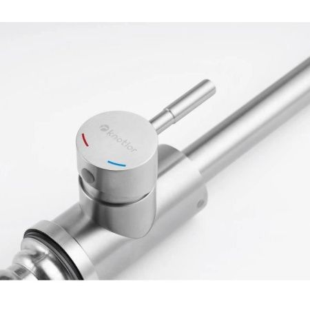 Смеситель для кухни Knotlor STREAMLINE SS-01/1 на мойку нержавеющая сталь