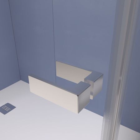 Душевой уголок RGW Stilvoll 353204068-11 160х80 стекло прозрачное профиль хром без поддона