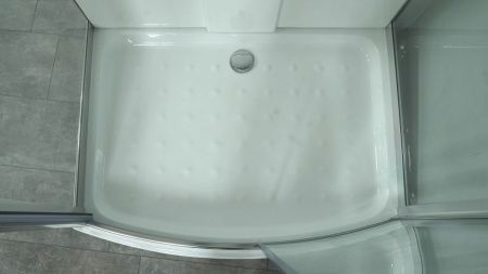 Душевая кабина Timo Lux T-7715-T-CH/C 120х90 прямоугольная с крышей ориентация универсальная