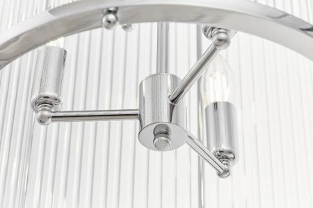 Люстра подвесная Lumina Deco Boston (Бостон) LDP 1235-6 CHR
