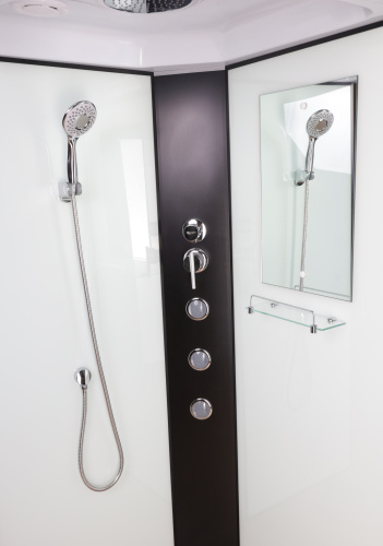 Душевая кабина Niagara Classic 67081414G 90х90 четверть круга с крышей - фото 5