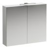 Зеркало-шкаф Laufen Base 4.0280.2.110.261.1 80х70 подвесной цвет белый