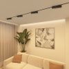 Трековый однофазный светильник Denkirs Edder (Еддер) DK6434-BK