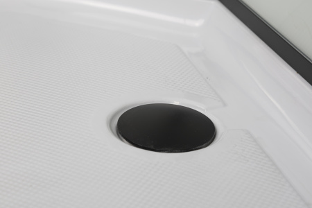 Душевая кабина Niagara Premium 69010134GDBLACK 90х90 трапеция с крышей ориентация универсальная