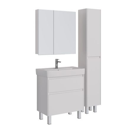 Зеркало-шкаф LeMark Universal LM80ZS-U 80х80 подвесной