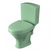 Унитаз-компакт напольный с бачком Santeri Вест 1P2018S0400BF зеленый с сиденьем каскадный смыв