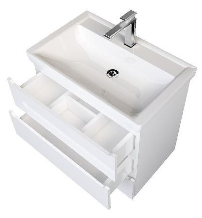 Тумба под раковину 1MarKa Кода У57594 60х50 цвет белый