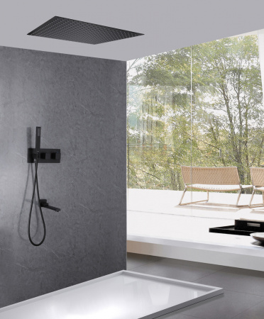 Душевая система ABBER AF8254B встраиваемая в стену с термостатом