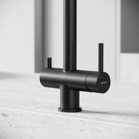 Смеситель для кухни Sancos Foster SC4014MB на мойку черный