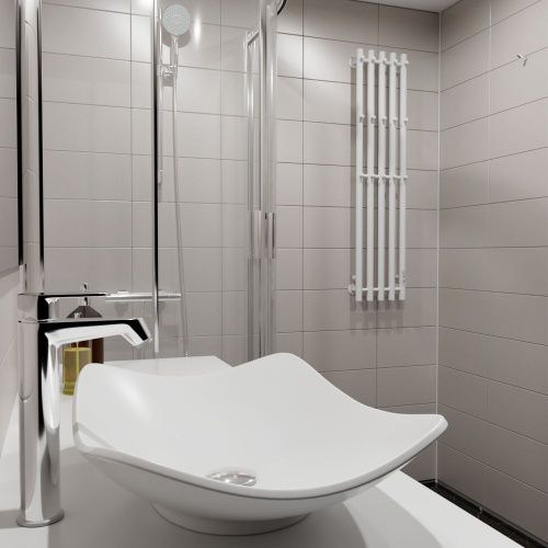 Полотенцесушитель Altasan АргоЛюкс АргоЛюкс12027БМ подвесной 27х120 электрический белый матовый - фото 2