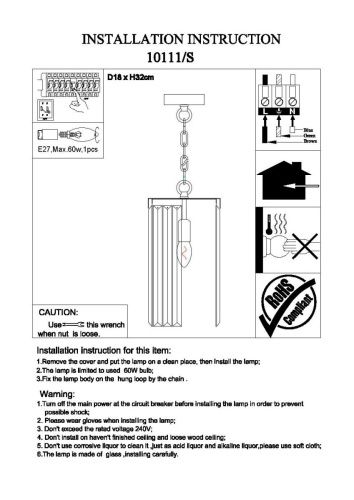 Светильник подвесной Newport 10110 10111/S - фото 2