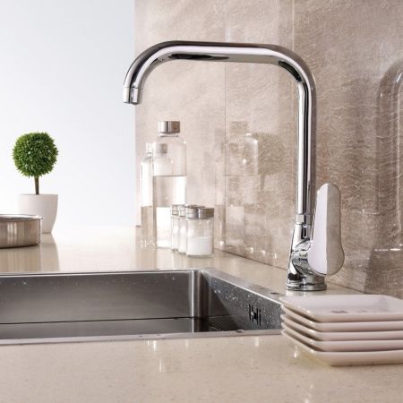 Смеситель для кухни G.Lauf ZOP ZOP4-A045 на столешницу хром