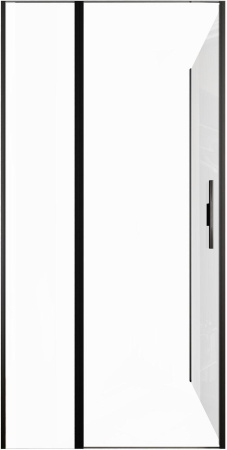 Душевой уголок Allen Brau Priority 3.31030.BBA + 3.31048.BBA 100х100 стекло прозрачное профиль черный без поддона