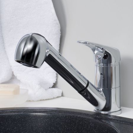 Смеситель для кухни Wasserkraft Кухонные смесители 6365 на мойку хром